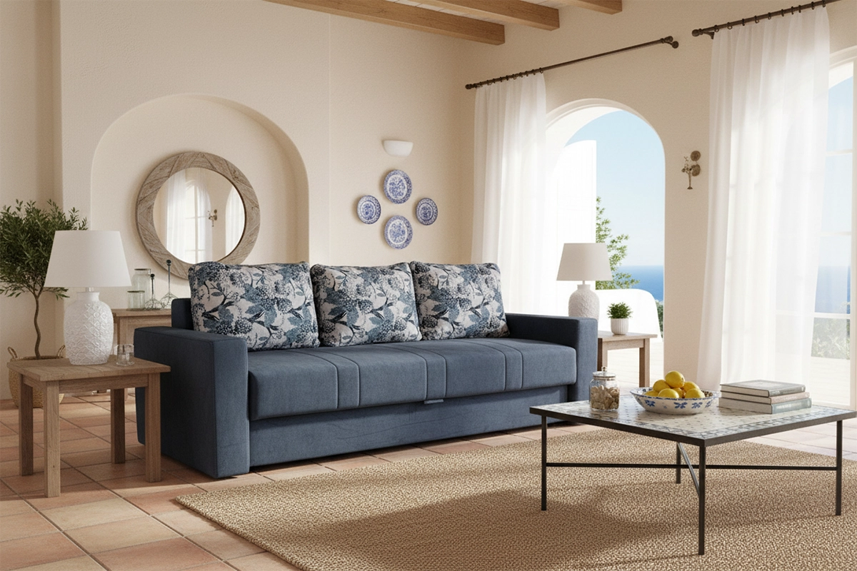 Ležaj Pariz na razvlačenje sa naslonom