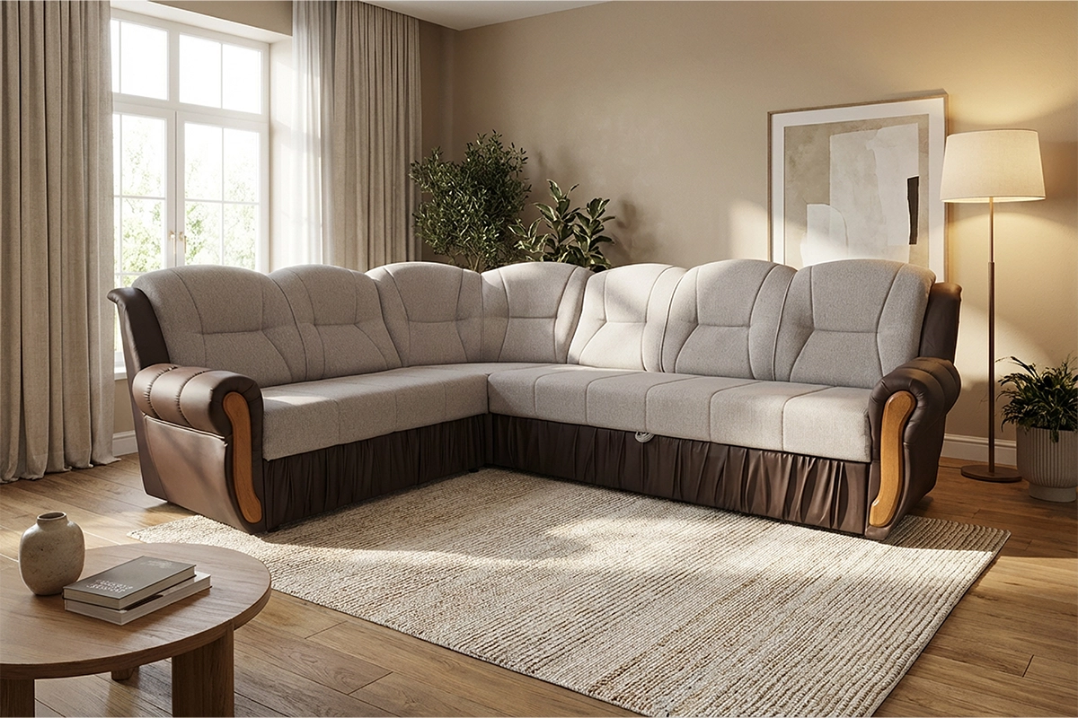 Moderna ugaona garnitura Mini Ring Plus